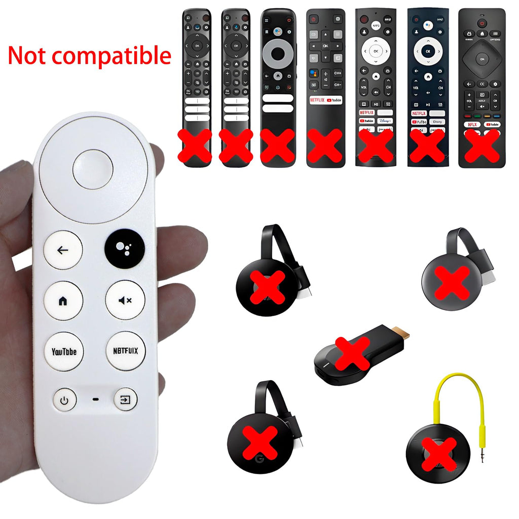 Replacement Voice Remote Control Compatible with Google Chromecast TV B23400