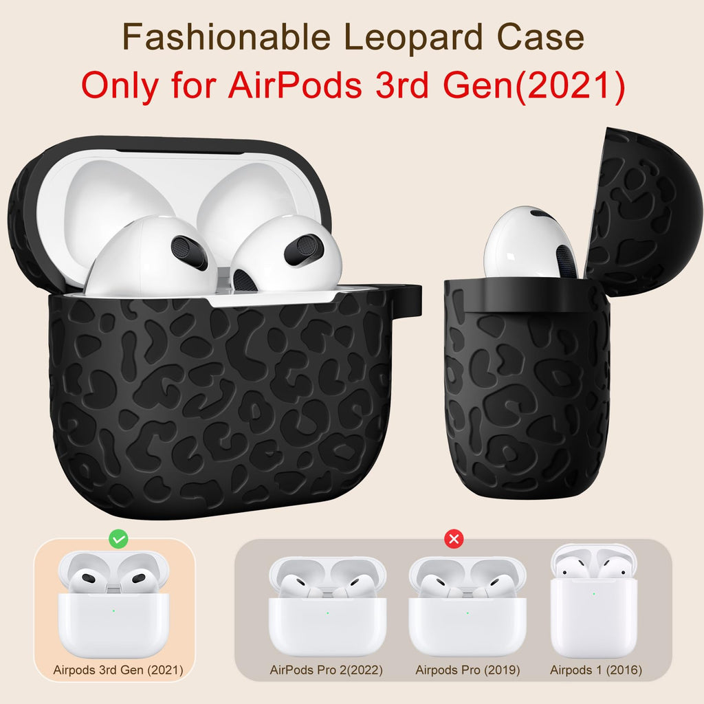 Black AirPod 3rd Generation Case with Keychain W79654
