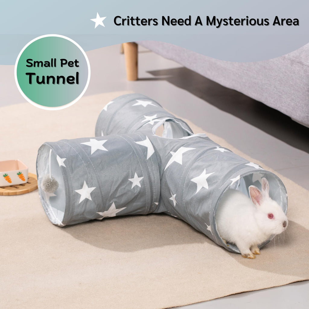 3 Way Collapsible Rabbit Tunnel Toy H269