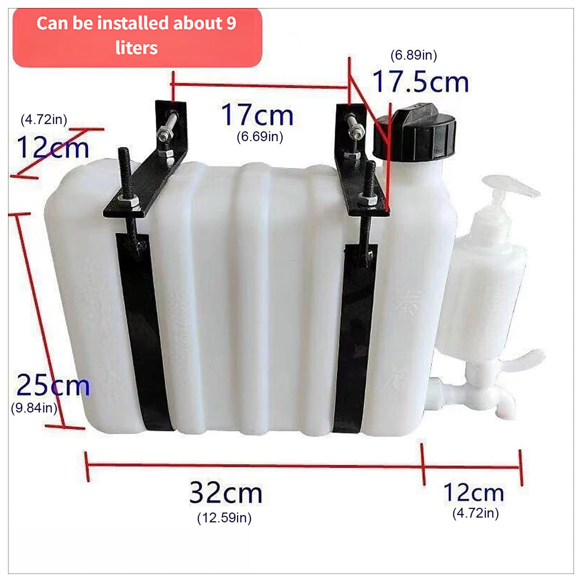 Portable Water Tanks with Faucet D9628