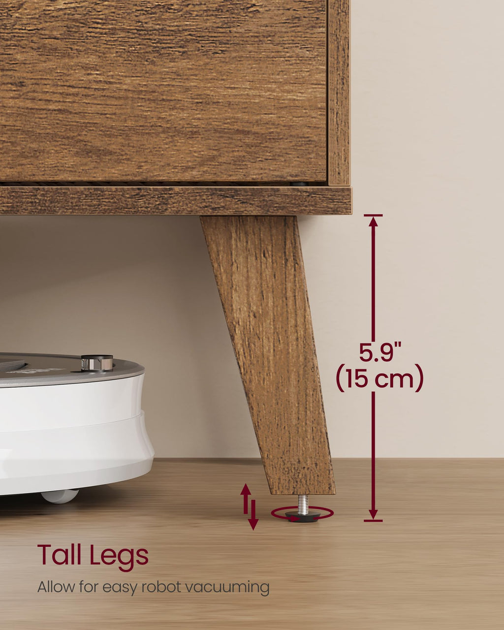 TV Stand with Adjustable Shelf D2015
