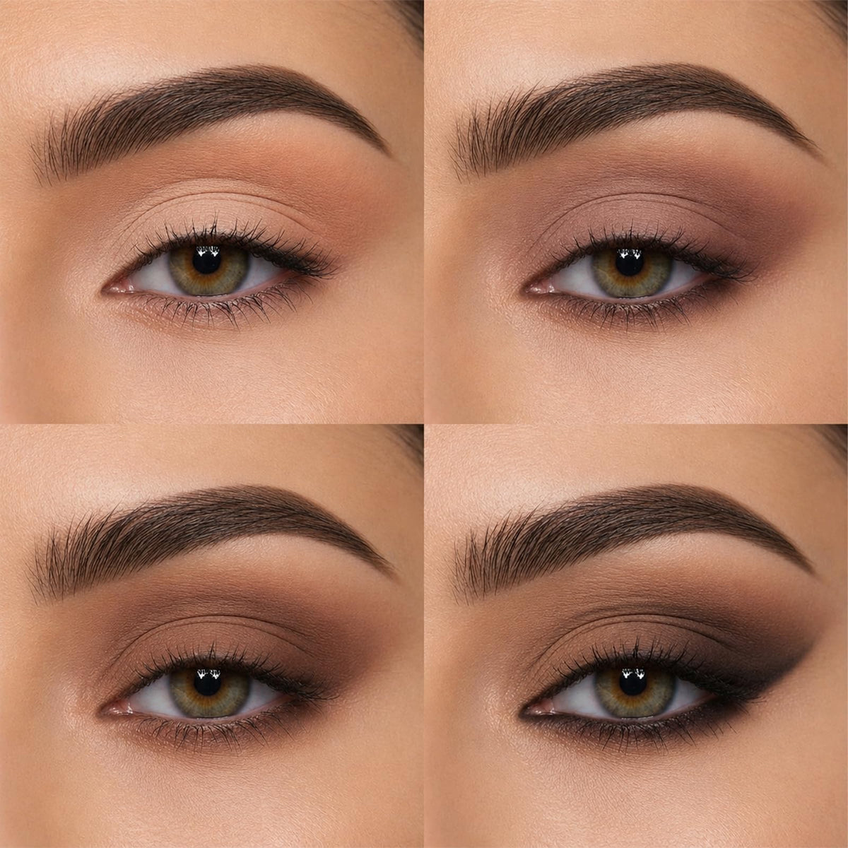 Neutral Nude 9 Colors Matte Eyeshadow Palette with Mirror I641897
