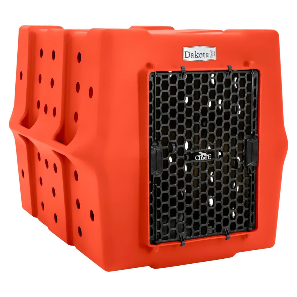 Orange Large Dog Crate D2215