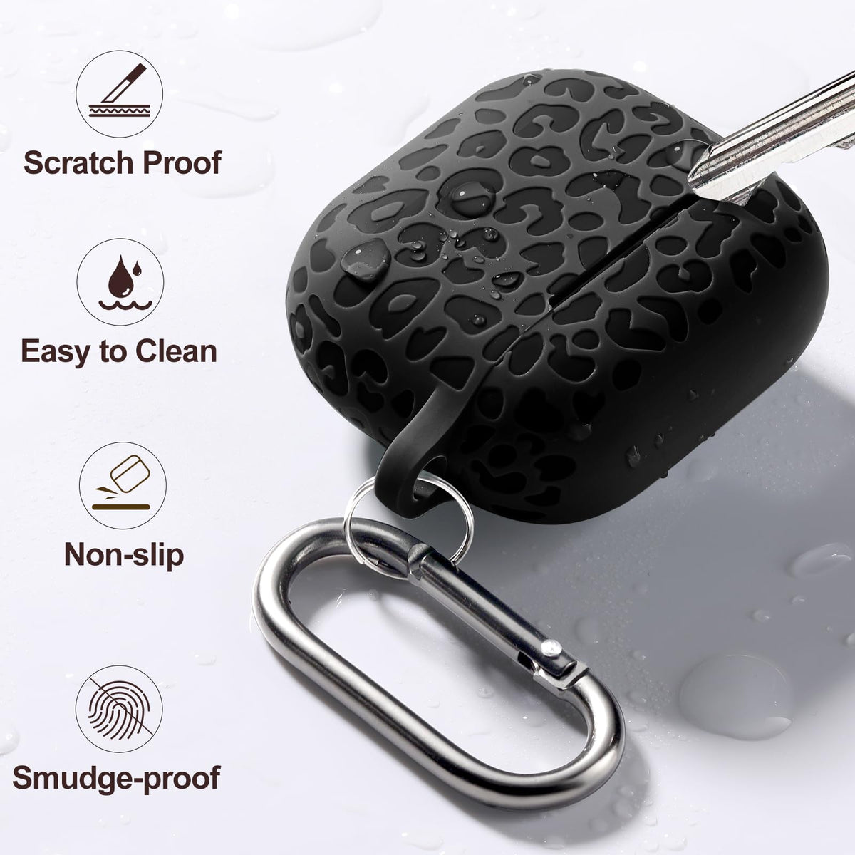 Black AirPod 3rd Generation Case with Keychain W79654