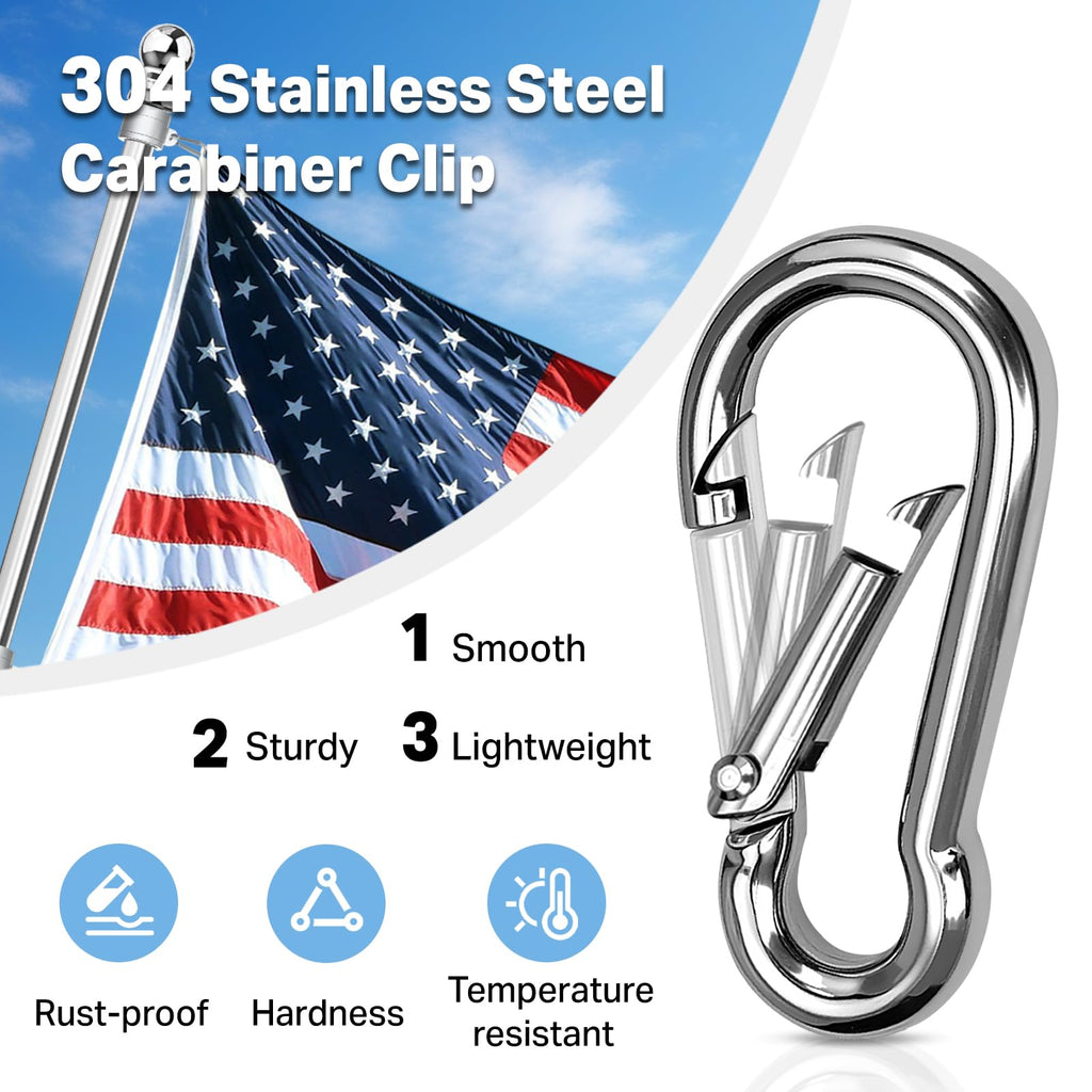 6FT 304 Stainless Steel Flag Pole C272