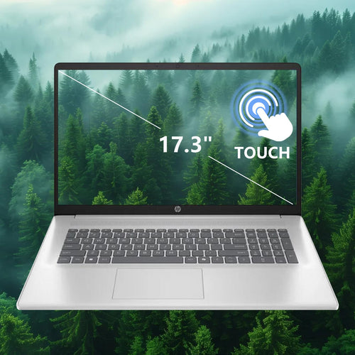 17.3" Touch Screen Laptop, 32GB RAM, 1TB SSD, AMD Ryzen 5, Windows 11 Pro, Silver A8709