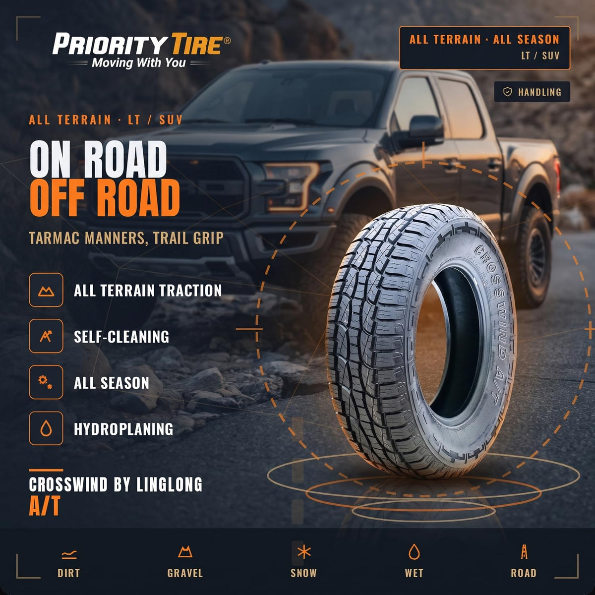 265/70R18 116T Tires R10352