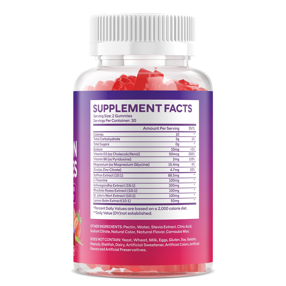 Strawberry Flavor 120 Count Gummies Q438