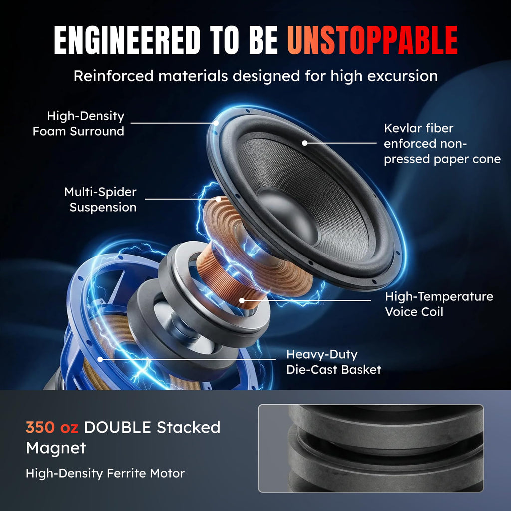 18 Inch 2 Ohm Car Subwoofer Z674