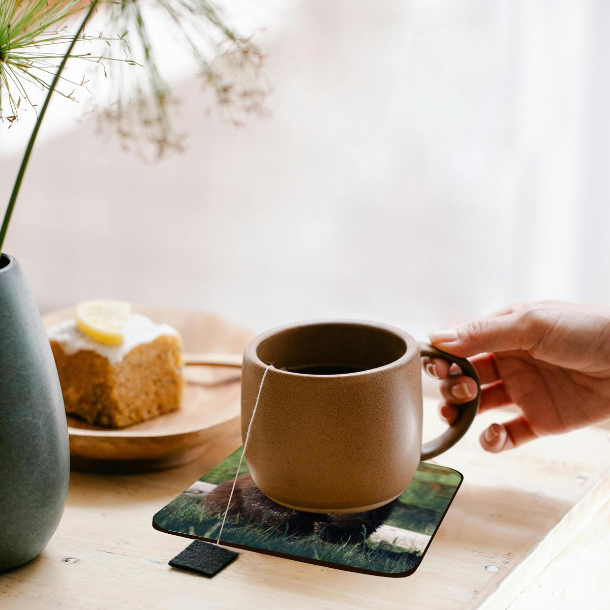 Set of 8 Cork Coasters M781022