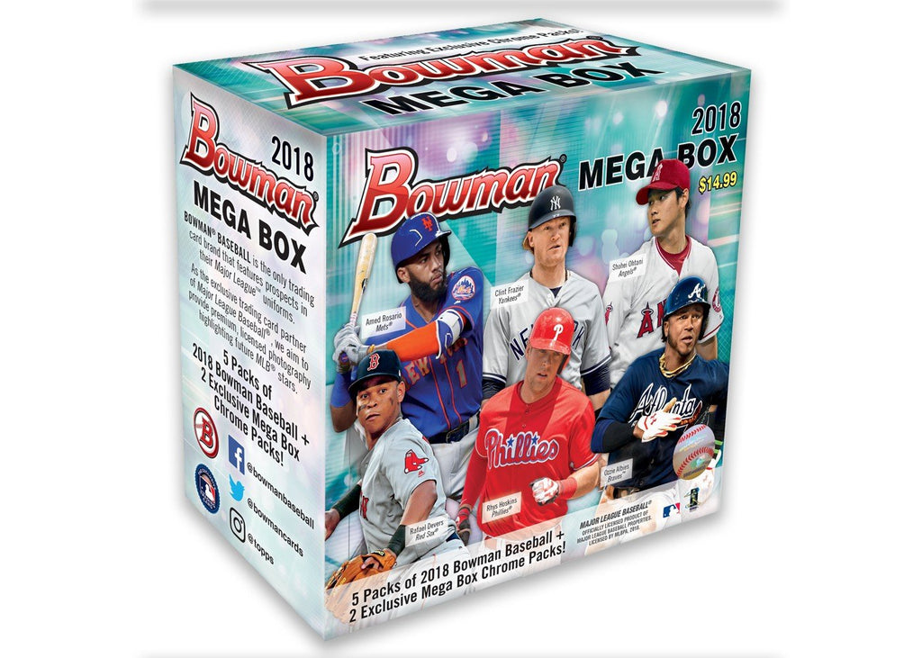 MLB Baseball Trading Card Mega Box with Chrome Pack P83333