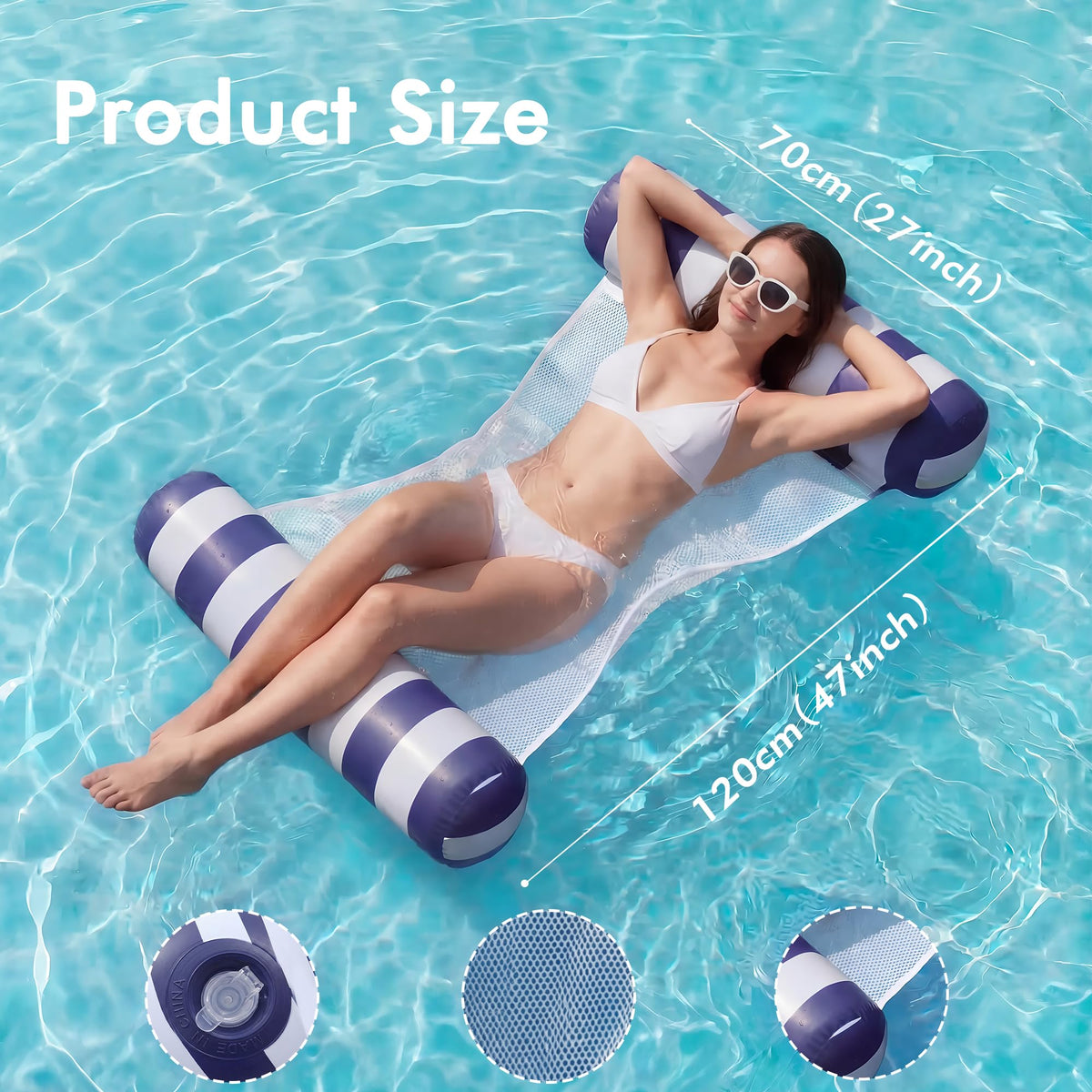 4 Pack Inflatable Pool Floats T8825