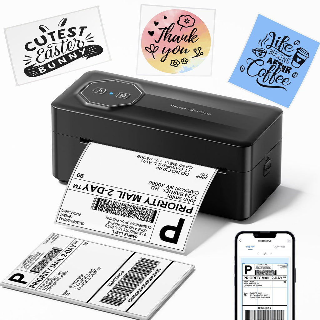 Bluetooth Thermal 4x6 Label Printer K232559