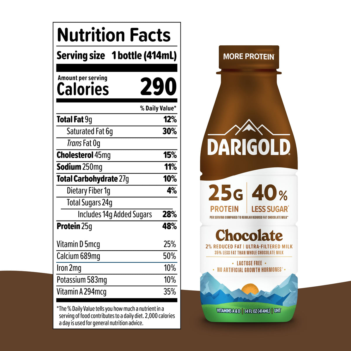 High Protein Chocolate Milk 14oz 12ct X407649