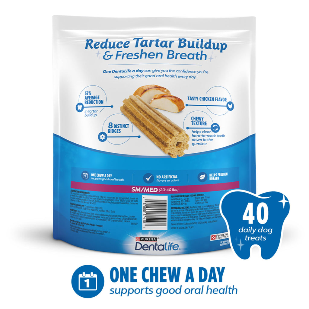 Daily Oral Care Dog Treats 40 ct W405908