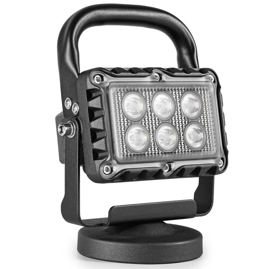 18W LED Work Light 2400 Lumens Aluminum Alloy Magnetic Portable Waterproof I80701