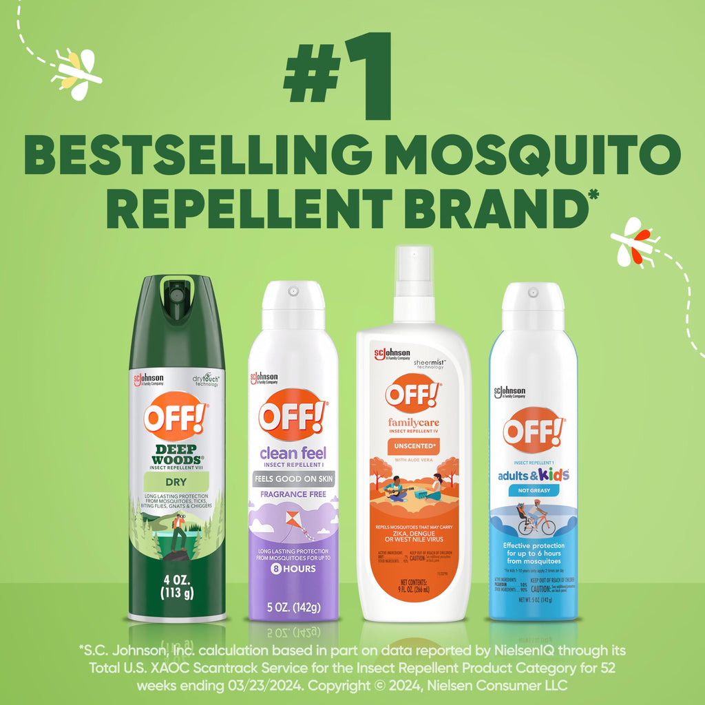Insect & Mosquito Repellent Bug Spray 4 oz 2-Pack T118717