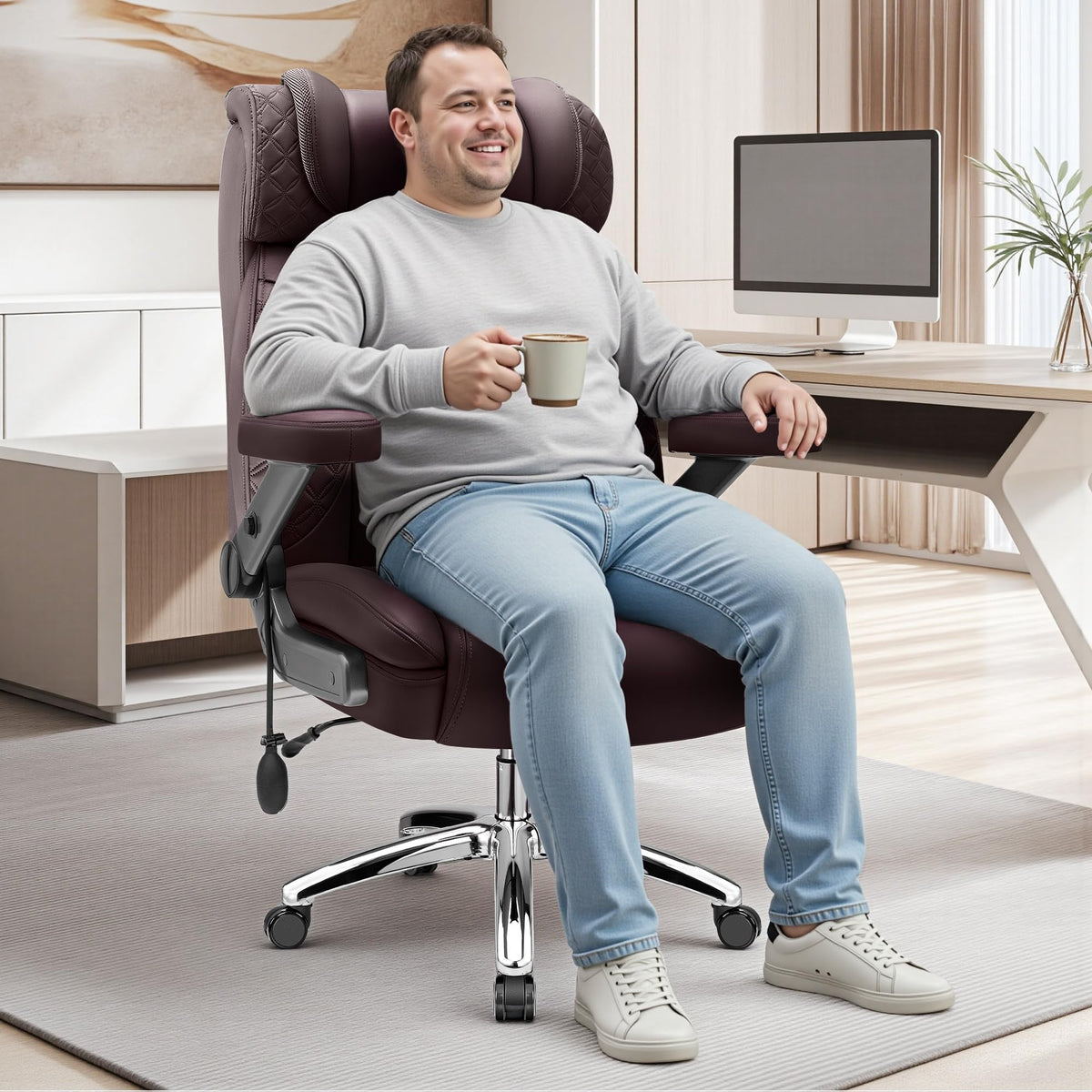 500LBS Big and Tall Office Chair Y2332