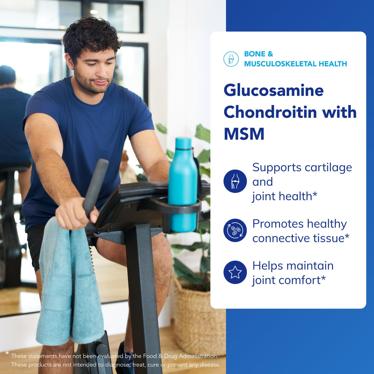 Glucosamine Chondroitin with MSM, 60 Capsules H297