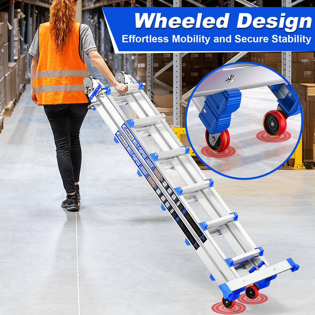 20FT Multi-Position Telescoping Ladder N497442
