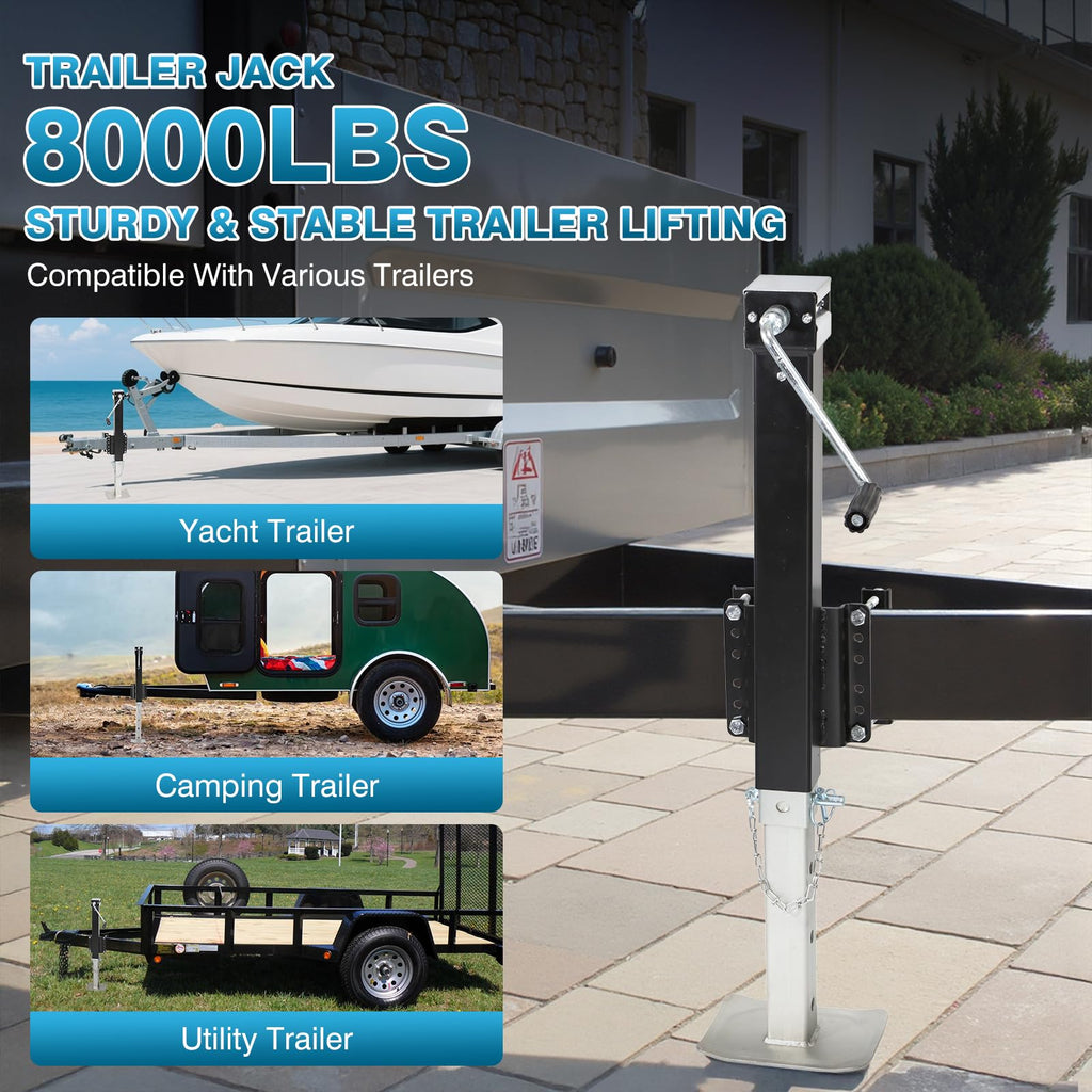 8000LBS Heavy Duty Trailer Jack B885354
