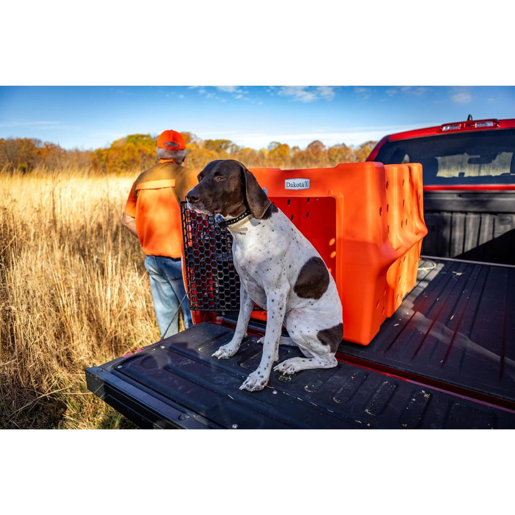 Orange Large Dog Crate D2215