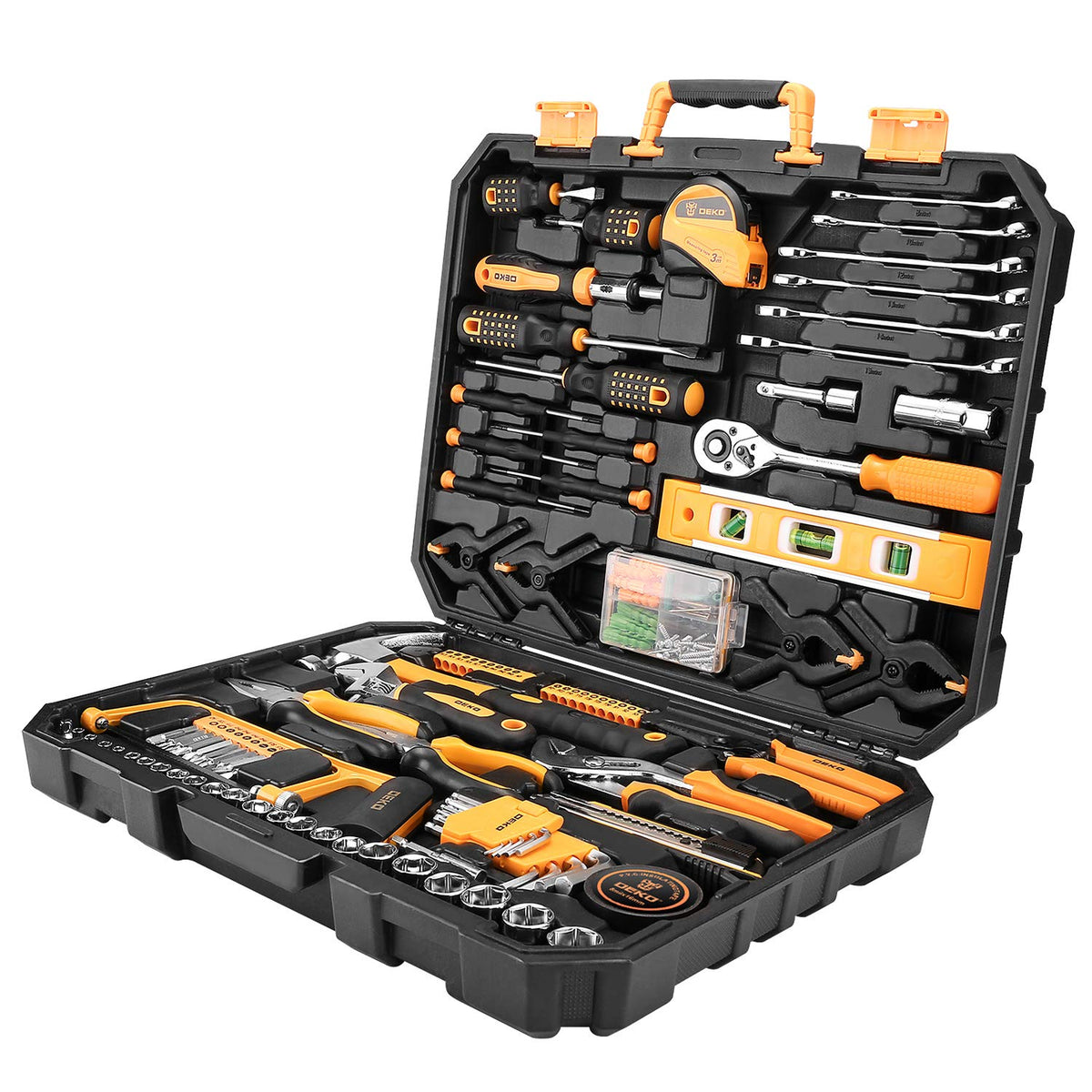 228 Piece Socket Wrench Hand Tool Set with Toolbox M20769