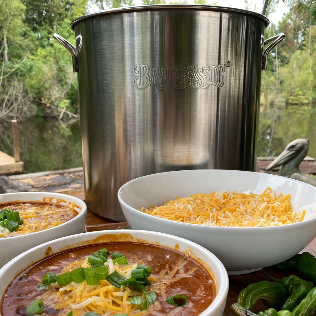 40-qt Stainless Stockpot with Domed Lid Q5816