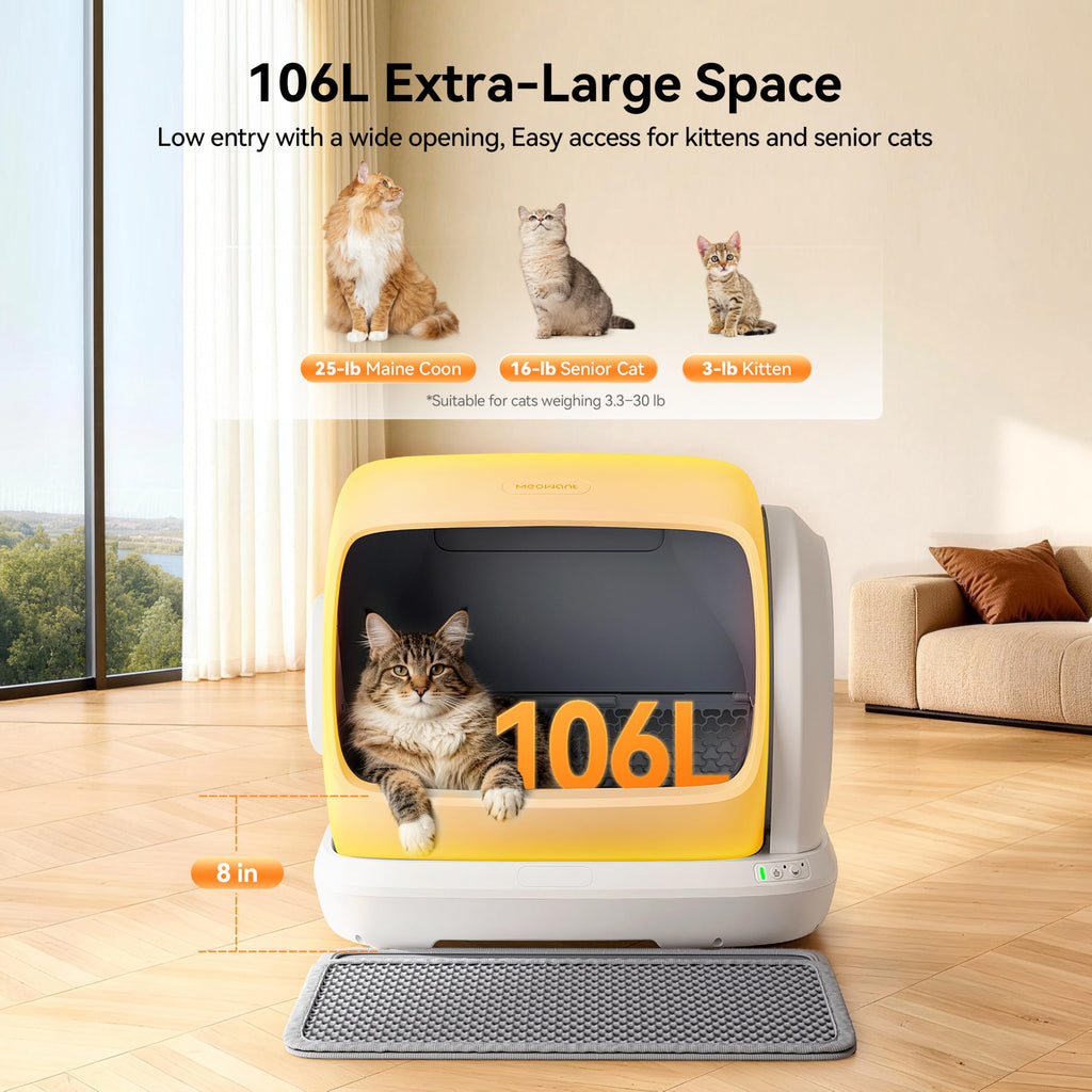 Automatic Cat Litter Box Extra-Large K6200