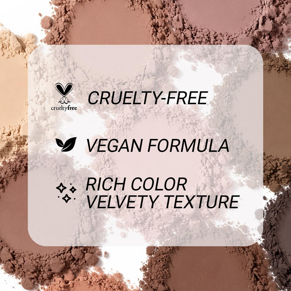 Neutral Nude 9 Colors Matte Eyeshadow Palette with Mirror I641897