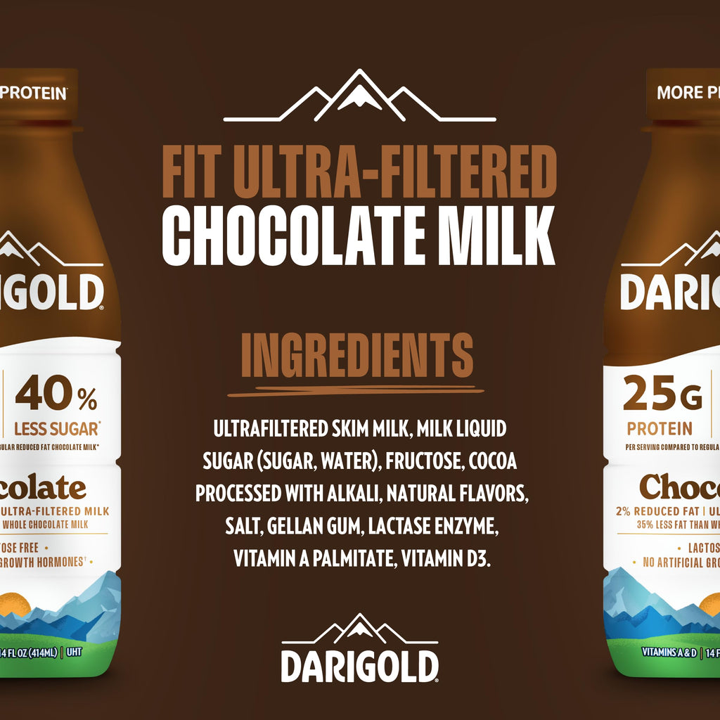High Protein Chocolate Milk 14oz 12ct X407649