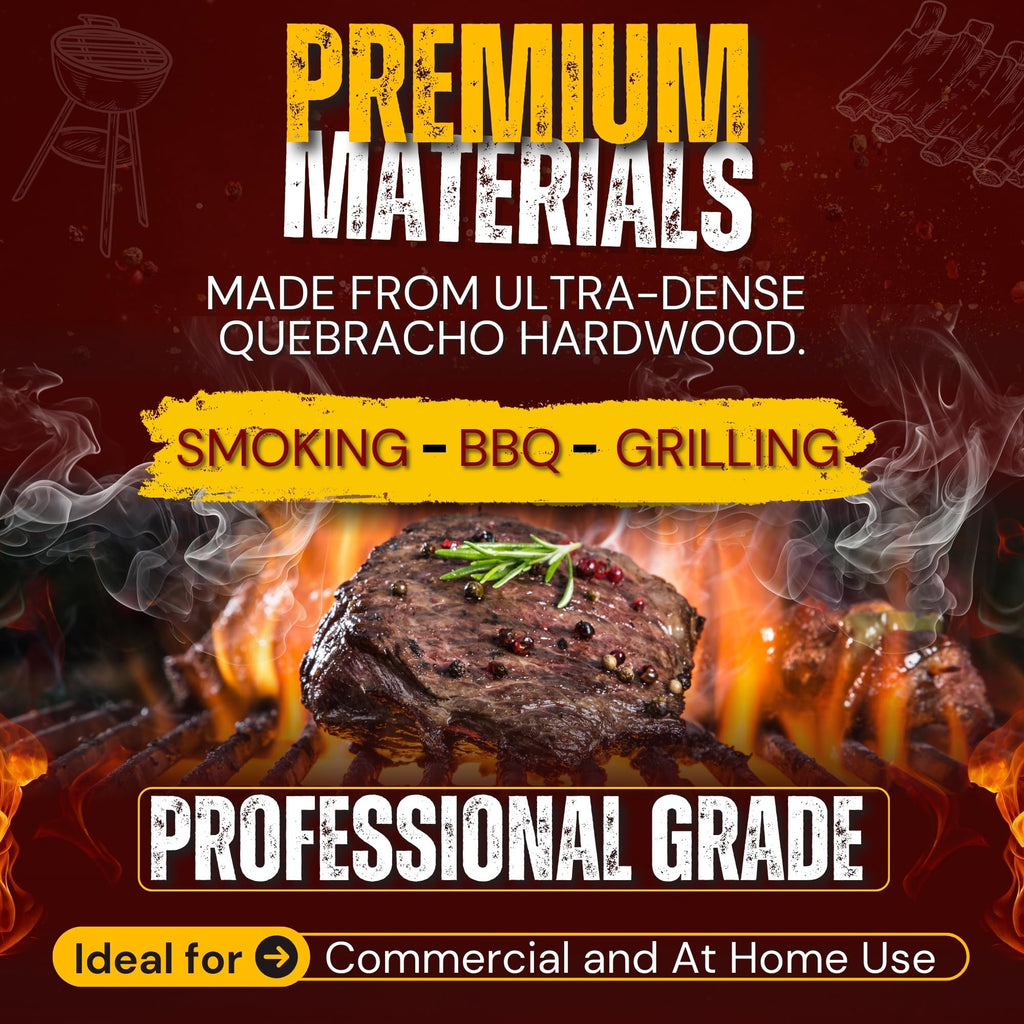 Extra Large Lump Charcoal White Quebracho Wood 33lb D65590