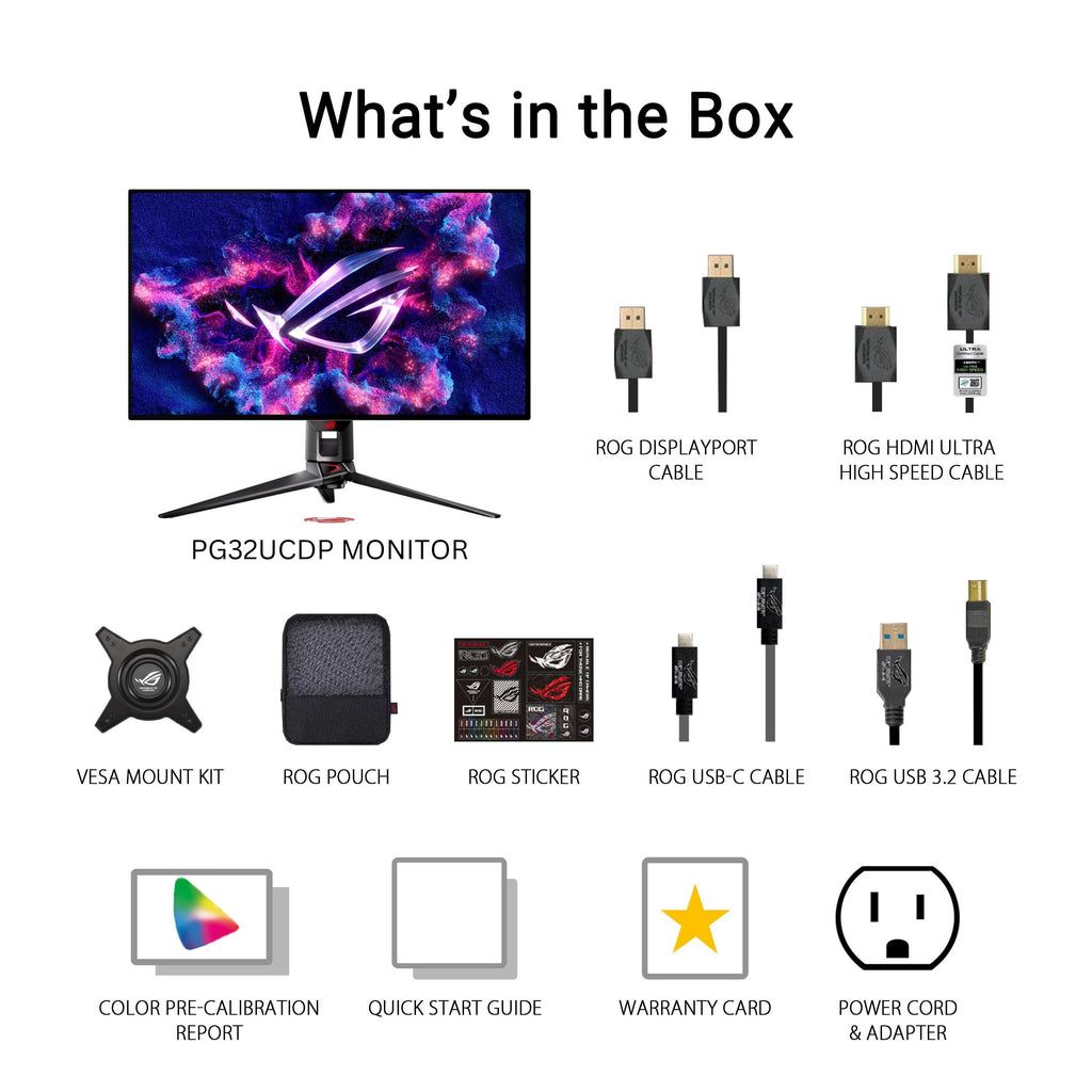 32 Inch 4K 240Hz OLED Gaming Monitor L78297