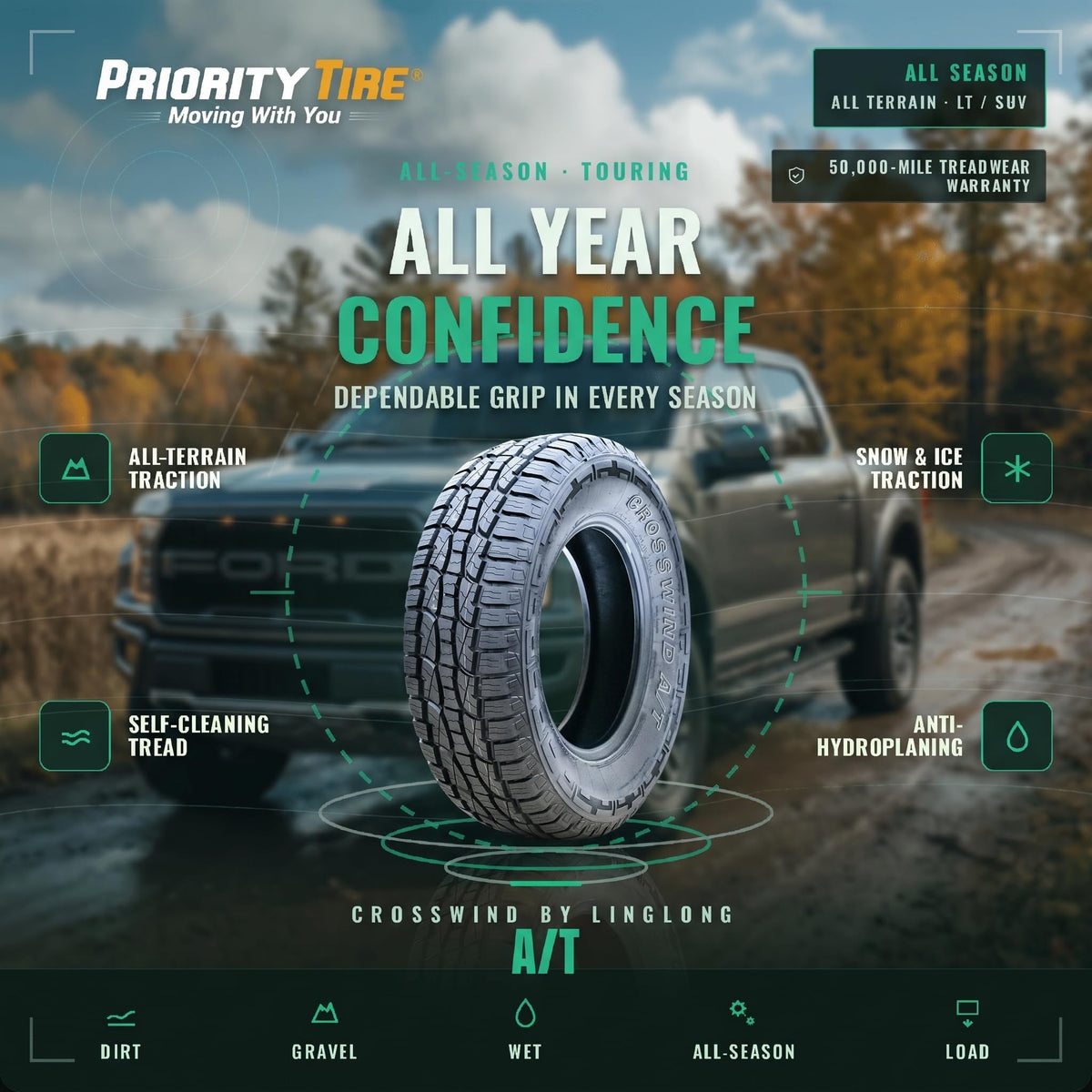 265/70R18 116T Tires R10352