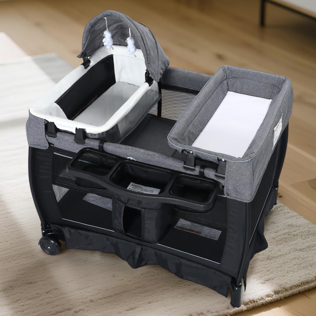 4 in 1 Black Baby Playard O88546