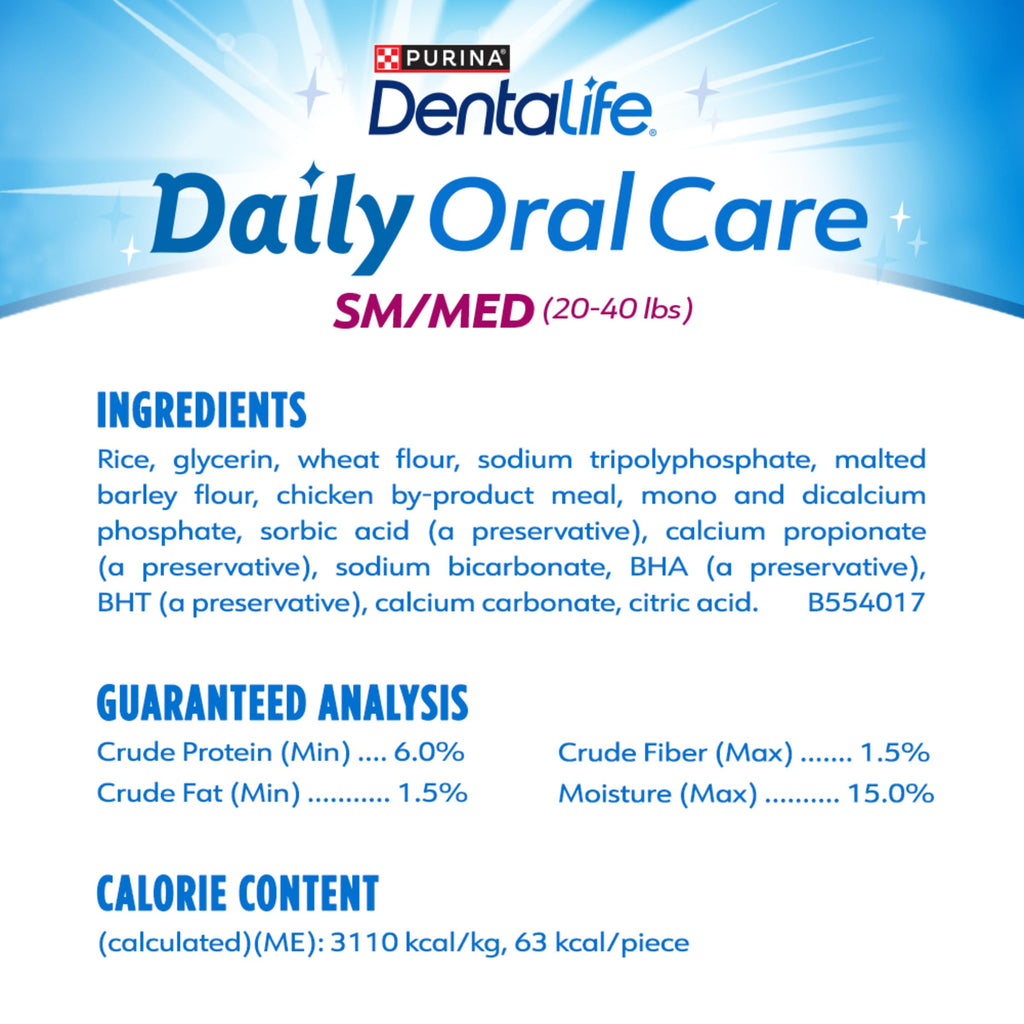 Daily Oral Care Dog Treats 40 ct W405908