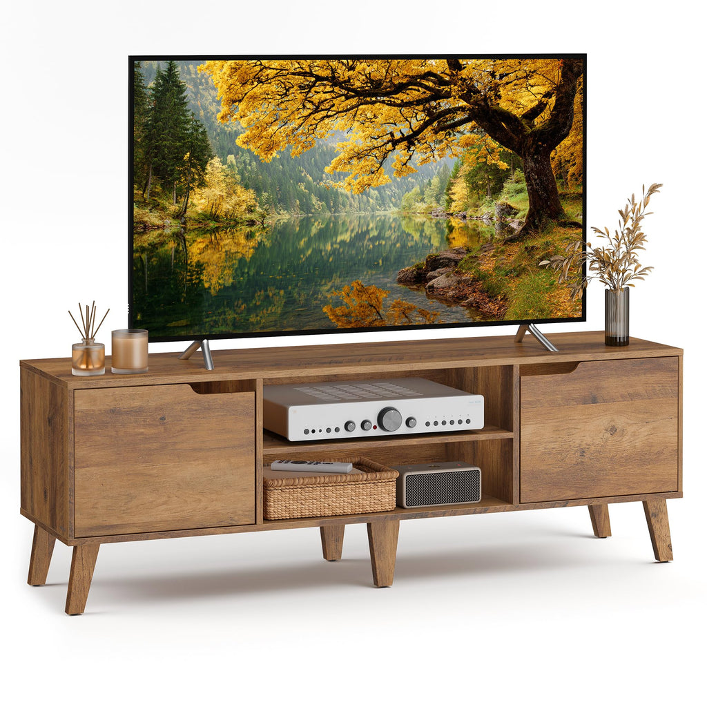 TV Stand with Adjustable Shelf D2015